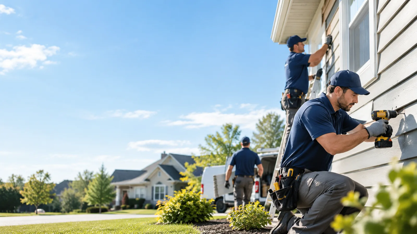 Siding Leak Repair in Hallsville, MO